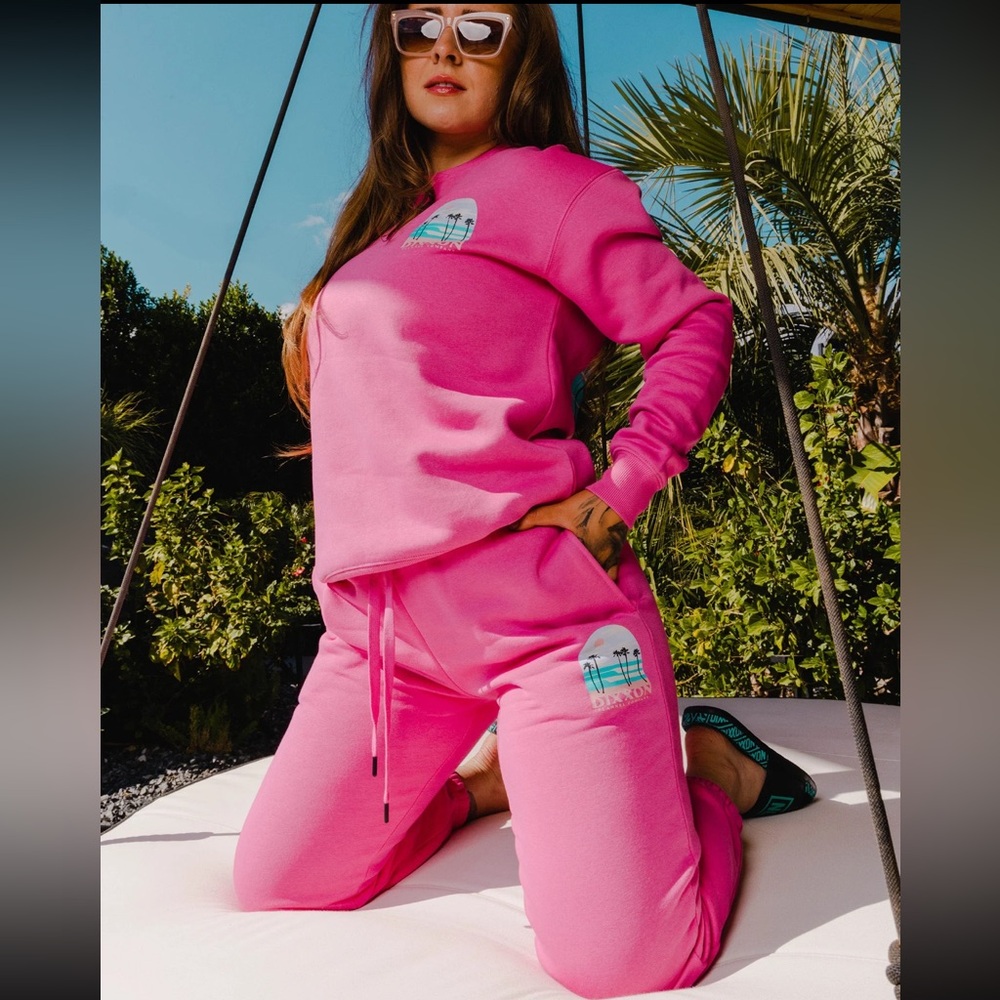 Dixxon Flannel Company Pink Sweatsuit - Picture 3 of 11